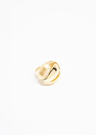 Oval Gold Yüzük
