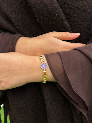 Vip Wind Ametist Taşlı Bileklik