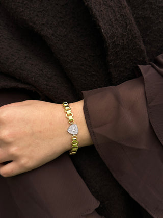 Vip Wind Pembe Kuvars Taşlı Bileklik