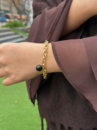 Vinchenzo Siyah Bileklik