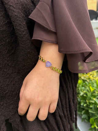 Vip Wind Ametist Taşlı Bileklik