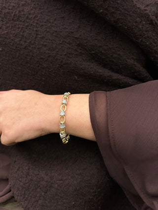 Kahire Bileklik - Silver Taşlı