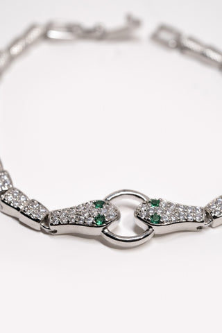 Snake Silver Bileklik
