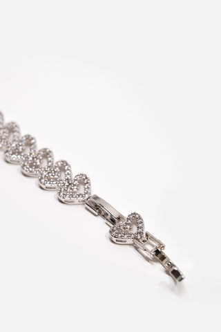 İçi Boş Kalpli Bileklik