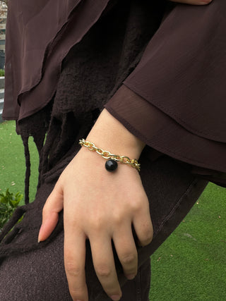 Vinchenzo Siyah Bileklik