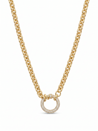 Ra Gold Taşlı Kolye