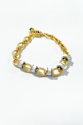 Kahire Bileklik - Beyaz Taşlı