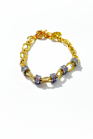 Kahire Bileklik - Silver Taşlı