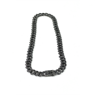 MonoRA Chain Siyah Kolye