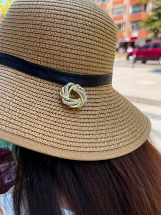 Broş Oval Gold