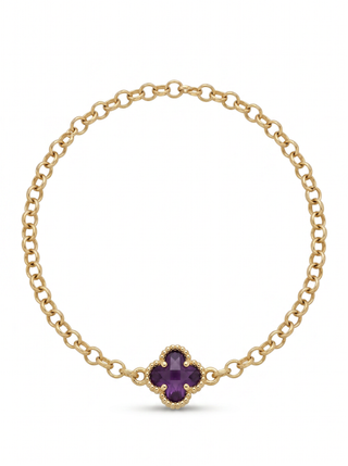 Clover Purple Bileklik
