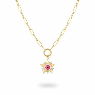 Deep Eye Pink Kolye
