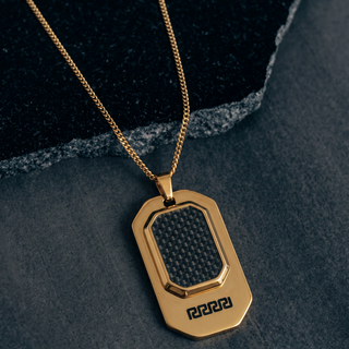 Gold Pearl Erkek Kolye
