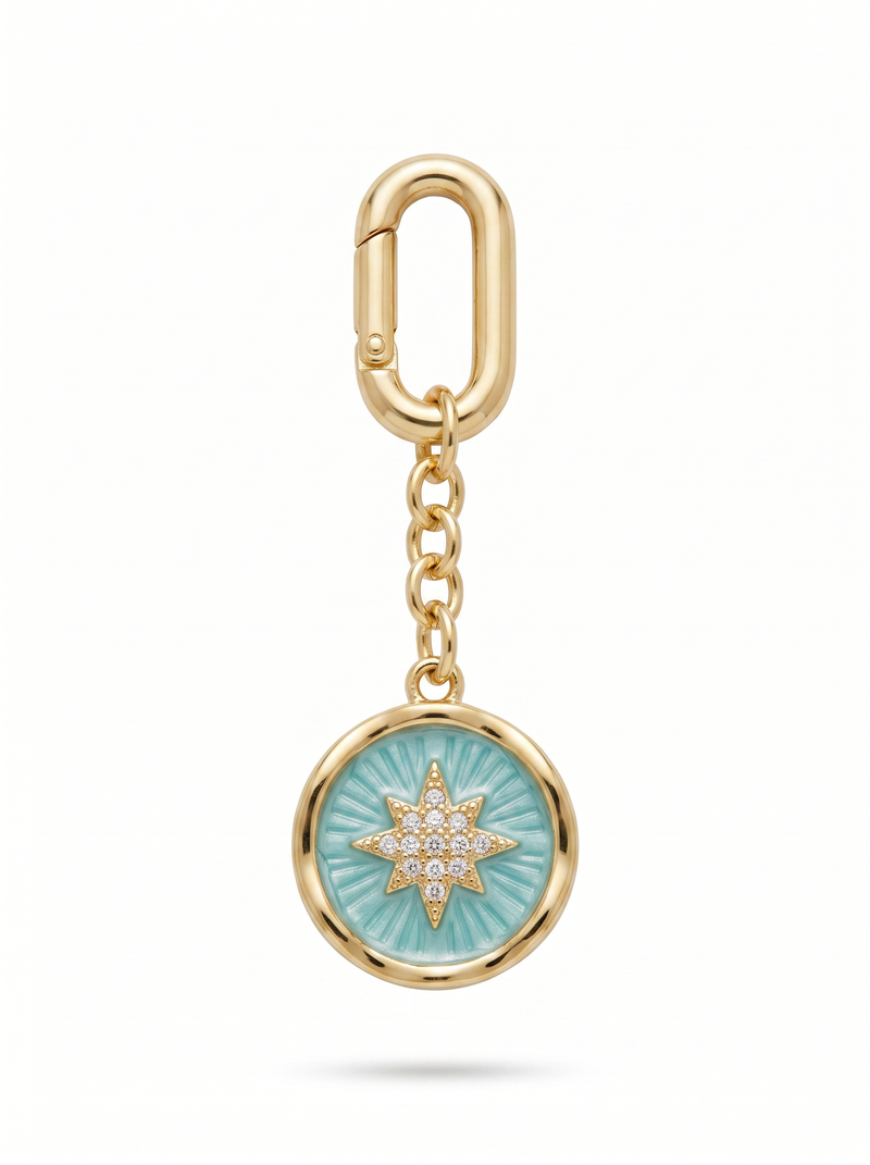 Mavi Yıldız Bikini Charm