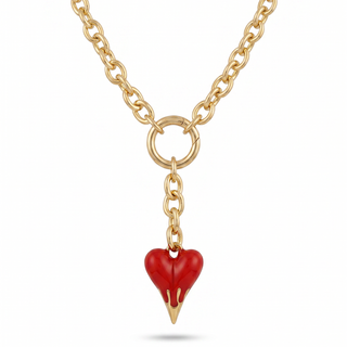 Red Heart Kolye