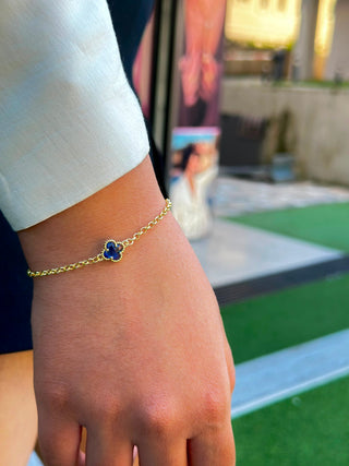 Clover Blue Bileklik